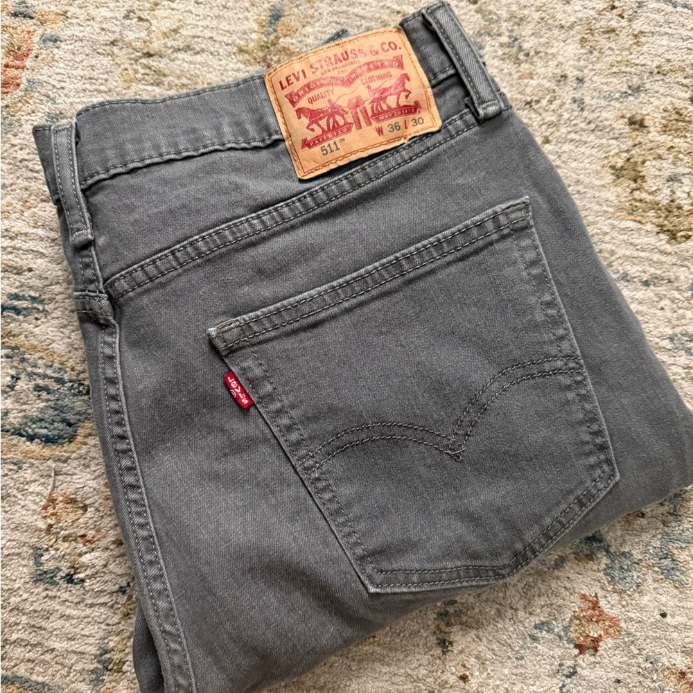 Levi's Charcoal Men's Jeans